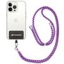 Mobigear Lanyard Universeel Telefoonkoord Verstelbaar - Blauw / Rood / Wit