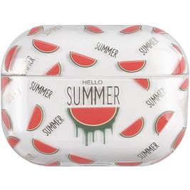 Mobigear Design Apple AirPods Pro 2 Hardcase Hoesje - Watermelon