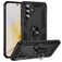 Mobigear Armor ring Samsung Galaxy A57 Hoesje Hardcase Backcover Shockproof met Ringhouder - Zwart