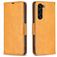 Mobigear Excellent Samsung Galaxy S25 Plus Hoesje Bookcase Portemonnee - Cognac