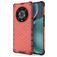 Mobigear Honeycomb HONOR Magic 4 Pro Hoesje Hardcase Backcover Shockproof - Rood