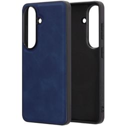 Mobiparts Classic Samsung Galaxy S26 MagSafe Hoesje TPU,Kunstleer Backcover - Sapphire Blue