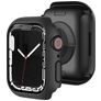 Mobigear Colors Dun Apple Watch - 45 mm Hardcase Hoesje - Zwart