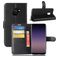 Mobigear Classic Samsung Galaxy A8 (2018) Hoesje Bookcase Portemonnee - Zwart