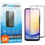 Mobigear Premium Samsung Galaxy A25 Glazen Screenprotector - Case Friendly - Zwart (2-Pack)