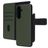 Mobiparts Samsung Galaxy A57 Hoesje Echt Leer Uitneembare 2in1 Bookcase Portemonnee - Groen