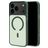 Mobiparts Hardcover iPhone 18 Pro Max MagSafe Hoesje Hardcase Backcover - Satin Green