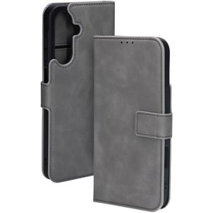 Mobiparts Classic Wallet Samsung Galaxy A26 MagSafe Hoesje Bookcase - Granite Grey