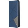 Mobigear Rhombus Slim OPPO Reno 4 Hoesje Bookcase - Blauw