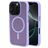 Mobiparts Hardcover iPhone 16 Pro MagSafe Hoesje Hardcase Backcover - Satin Lila