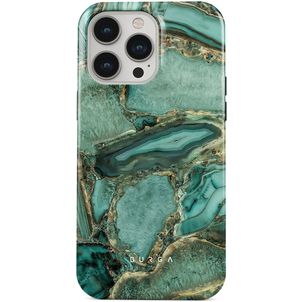 Burga Tough iPhone 15 Pro Hoesje Hardcase Backcover Shockproof - Ubud Jungle
