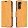 Mobigear Excellent Samsung Galaxy S25 Plus Hoesje Bookcase Portemonnee - Cognac