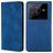 Mobigear Retro Slim Vivo X80 Pro Hoesje Bookcase Portemonnee - Blauw