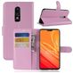 Mobigear Classic OnePlus 6 Hoesje Bookcase Portemonnee - Paars