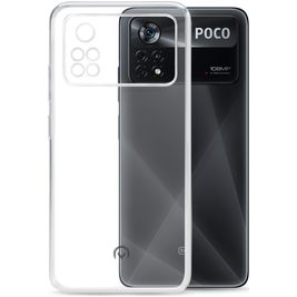 Mobilize Gelly Doorzichtig POCO X4 Pro 5G Hoesje Flexibel TPU Backcover - Transparant