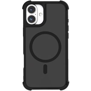 Mobigear Armor Shield iPhone 16 Plus MagSafe Hoesje Hardcase Backcover - Zwart