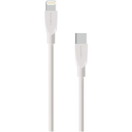 Mobiparts USB-C naar Apple Lightning Kabel MFI 1 Meter - Wit