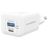 Mobilize Wall Charger Dual USB / USB-C Oplader Power Delivery 30W - Wit