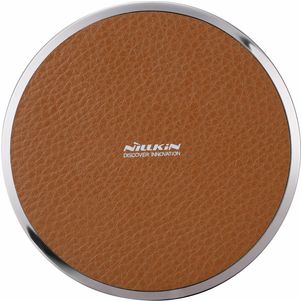 Nillkin MagicDisk Draadloze lader Qi Wireless 10W 2A - Bruin