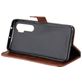 Mobigear Zipper Xiaomi Mi Note 10 Lite Hoesje Bookcase Portemonnee - Bruin