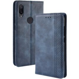 Mobigear Sensation Xiaomi Redmi Note 7 Hoesje Bookcase Portemonnee - Blauw