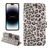 Mobigear Leopard iPhone 14 Pro Hoesje Bookcase Portemonnee - Bruin