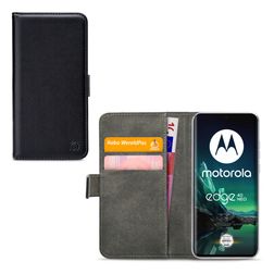 Mobilize Classic Gelly Wallet Motorola Edge 40 Neo Hoesje Bookcase Portemonnee - Zwart