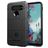 Mobigear Rugged Shield LG K51s Hoesje Flexibel TPU Backcover Shockproof - Zwart