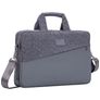 Rivacase Egmont Laptop Laptop Schoudertas Laptoptas - Grijs
