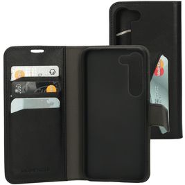 Mobiparts Classic Wallet Samsung Galaxy S23 Hoesje Bookcase Portemonnee - Zwart