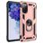 Mobigear Armor Ring Samsung Galaxy S20 FE Hoesje Hardcase Backcover Shockproof met Ringhouder - Roségoud