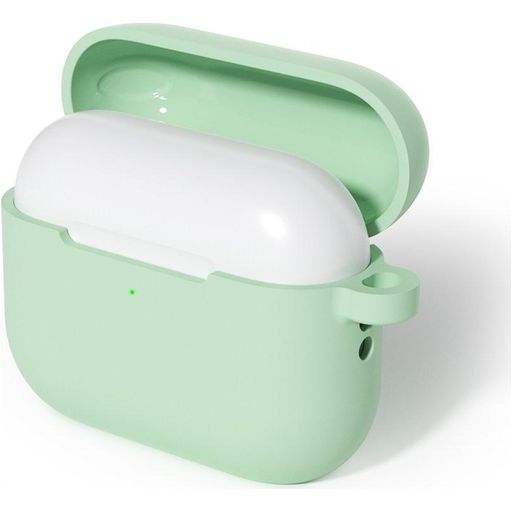 Mobigear Colors Apple AirPods Pro 3 Hoesje Flexibel Siliconen - Matcha Green