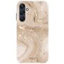 MIO Samsung Galaxy A25 5G MagSafe Hoesje Hardcase Backcover - Gold Marble