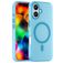 Mobigear Shockproof iPhone 17 MagSafe Hoesje Hardcase Backcover - Blauw