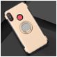 Mobigear Armor Ring Xiaomi Mi A2 Lite Hoesje Hardcase Backcover Shockproof met Ringhouder - Goud