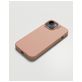 Nudient Base iPhone 15 Siliconen Hoesje Backcover - Peach Orange