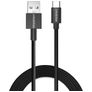 Mobilize USB-A naar USB-C Kabel 1 m - Zwart