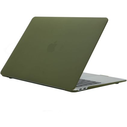 Mobigear Cream Matte MacBook Pro 16 Inch (2019-2020) Hoes Hardshell Laptopcover MacBook Case - Avocado - Model A2141
