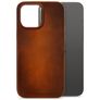 Mobilize Premium iPhone 15 Pro Max MagSafe Hoesje Echt Leer Backcover - Burned Cognac