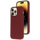 Mobiparts iPhone 14 Pro Max Siliconen Hoesje Backcover - Plum Red