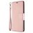 Mobigear Excellent Samsung Galaxy A21 Hoesje Bookcase Portemonnee - Roségoud