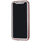 Mobigear Royal iPhone XR Hoesje Flexibel TPU Backcover - Transparant / Roségoud