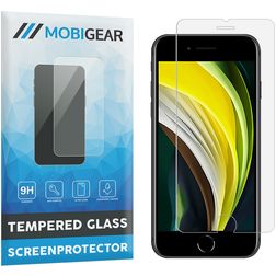 Mobigear iPhone SE (2020) Glazen Screenprotector - Case Friendly