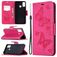 Mobigear Butterfly HONOR 9X Lite Hoesje Bookcase Portemonnee - Roze