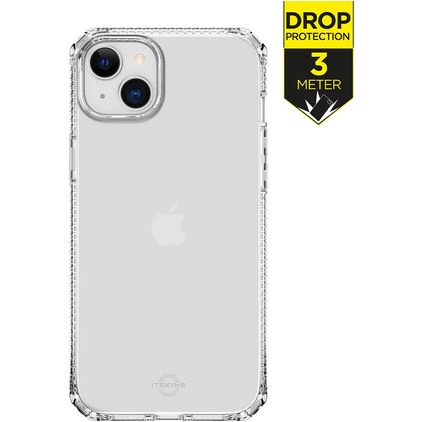 ITSKINS SpectrumClear-R Doorzichtig iPhone 14 Plus Hoesje Flexibel TPU Backcover Shockproof - Transparant