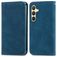 Mobigear Retro Slim Samsung Galaxy S25 Plus Hoesje Bookcase Portemonnee - Blauw