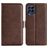 Mobigear Slim Magnet Samsung Galaxy M53 Hoesje Bookcase Portemonnee - Bruin