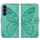 Mobigear Butterfly Samsung Galaxy S26 FE Hoesje Bookcase Portemonnee - Groen