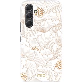 MIO Samsung Galaxy A54 MagSafe Hoesje Hardcase Backcover - White Roses