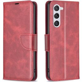 Mobigear Excellent Samsung Galaxy S24 Hoesje Bookcase Portemonnee - Rood